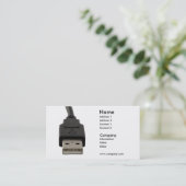 コンピュータ鉛の名刺 名刺 (スタンド正面)