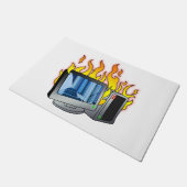 コンピュータ防火扉マット ドアマット (アングル)