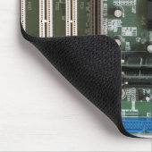 コンピュータ電子工学の古いマザーボードマウスパッド マウスパッド (コーナー)