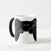 コンピュータ・ゲームのコントローラー モーフィングマグカップ (正面左)