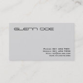 コンピュータ・スペシャリスト-名刺 名刺 (裏面)