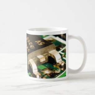 コンピュータ・チップ回路 コーヒーマグカップ