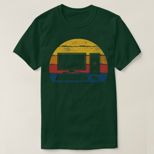 コンピュータ・プログラマー・プログラミング Tシャツ (デザイン正面)