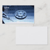 コンピュータ 名刺 (正面/裏面)