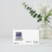 コンピュータ 名刺 (スタンド正面)