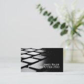 コンピュータPCエレクトロニクス修理名刺 名刺 (スタンド正面)