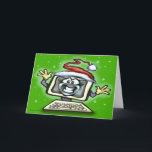 コンピュータSanta シーズンカード<br><div class="desc">バーチャルサンタ</div>