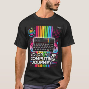コンピューティングの旅 – レトロシンクレアZXスペクトル Tシャツ
