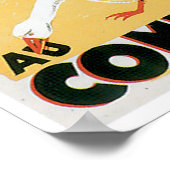 コンピールデビアンデスヴィンテージフードアドアート ポスター (角)