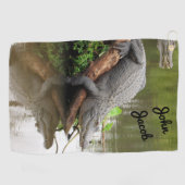 コンフィゲーター-アリゲーター-ゴルフタオル ゴルフタオル (横)