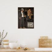 コンフェクションケールウェアヴィンテージメンズファッション ポスター (キッチン)