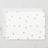 コンフェッティ グラデーション | 卒業式招待状 招待状 (裏面)