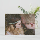 コンフェッティ セーブ・ザ・デート アナウンスメント (スタンド正面)