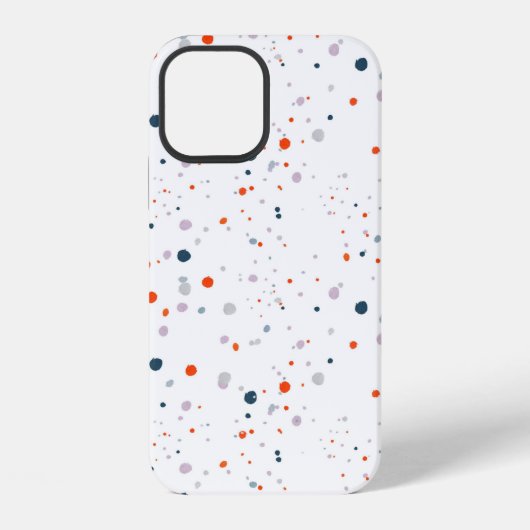コンフェッティ デザイン iPhoneケース (裏面)
