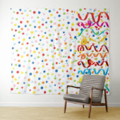 コンフェッティ フォト背景 タペストリー (インサイチュ(横))