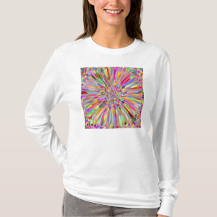 コンフェッティ フラワー サマー Tシャツ