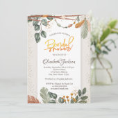 コンフェッティ ボーホー ブライズシャワー 招待状 (スタンド正面)