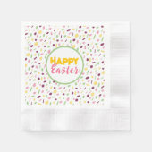 コンフェッティ. 縁ありカクテルナプキン (正面)