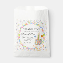 コンフェッティ 誕生日パーティーのデザート フェイバーバッグ