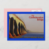 コンフェデレーションブリッジP-E-Iカナダ ポストカード (正面/裏面)