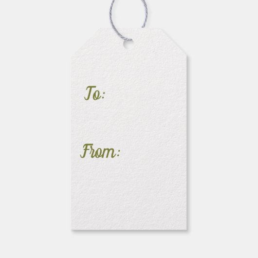 コンフォローウォータカラーフローラ植物芸術 ギフトタグ (裏面)