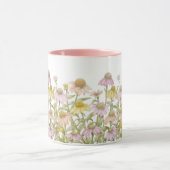 コンフォローウォータカラーボタニカルアートマグ マグカップ (中央)