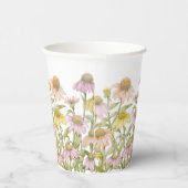 コンフォローウォータカラーボタニカルアート紙カップ 紙コップ (右)