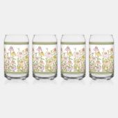 コンフォローズデイジーフローラ植物芸術 ガラス缶 (右)