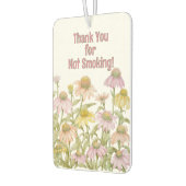 コンフォローボタニカルウォーターパーソナライズされたアート カーエアーフレッシュナー (左)