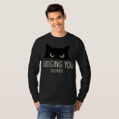 コンフォートカラーズ 黒猫Tシャツ Tシャツ (正面フル)