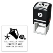 コンフスターフィッシュシーシェルビーチ名住所 セルフインキングスタンプ (インサイチュ)