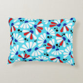 コンフロアー紙吹雪オントロピカルブルー アクセントクッション (裏面)