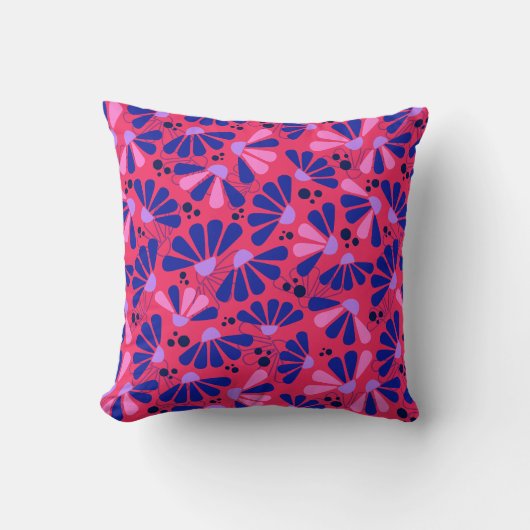 コンフロアー紙吹雪オンラズベリー クッション (正面)