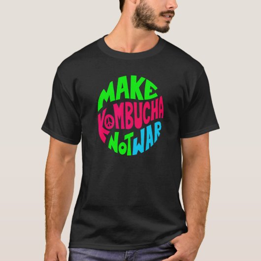 コンブチャを作ろう Tシャツ (正面)