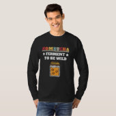 コンブチャ+紅茶+愛好家+発酵 Tシャツ (正面フル)