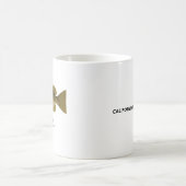 コンブベース – カリフォルニアの海洋動物 コーヒーマグカップ (中央)