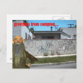 コンプトンからの挨拶 ポストカード (正面/裏面)