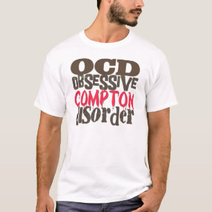 コンプトン執拗な無秩序 Tシャツ