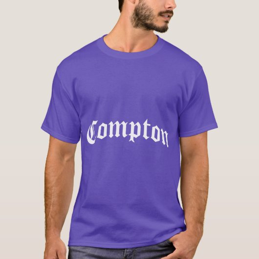 コンプトン・カリフォルニア・ギャングスタ・ラップの友達 Tシャツ (正面)