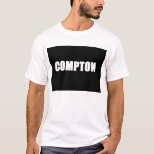 コンプトン(黒) Tシャツ