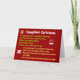 コンプライアンおもしろいスクリスマスコンプライアンスソングパロディ シーズンカード
