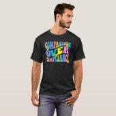 コンプライアンスに対するGroovy思いやりABAセラピーBCBA Tシャツ (正面フル)