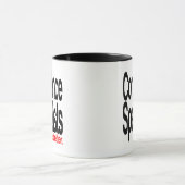 コンプライアンスのスペシャリストの方が優れている マグカップ (中央)