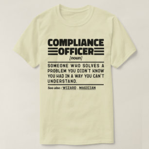 コンプライアンス担当名詞不調プレゼント業務クールパパ Tシャツ
