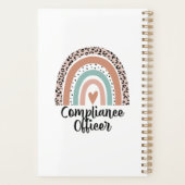 コンプライアンス担当役員レインボー・レオパード・ギおもしろいフト プランナー手帳 (裏面)