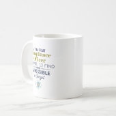 コンプライアンス担当者 名前入りギフト コーヒーマグカップ (正面左)