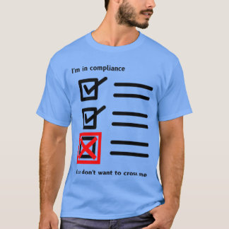 コンプライアンス・レビュー担当役員Tシャツ Tシャツ