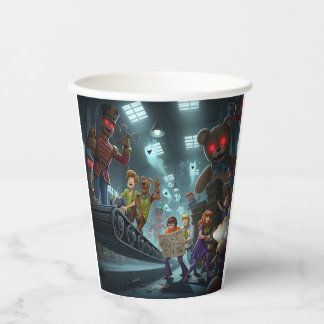 コンベアベルトの大惨事 紙コップ