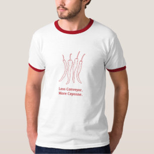 コンベヤーを減らす Tシャツ