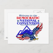 コンベンションDNCオバマ葉書 ポストカード (正面/裏面)